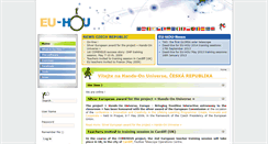 Desktop Screenshot of cz.euhou.net